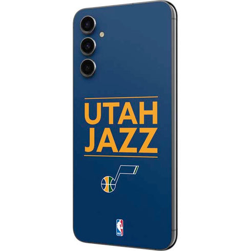 NBA Utah Jazz Standard - Black Galaxy A14 5G Skin
